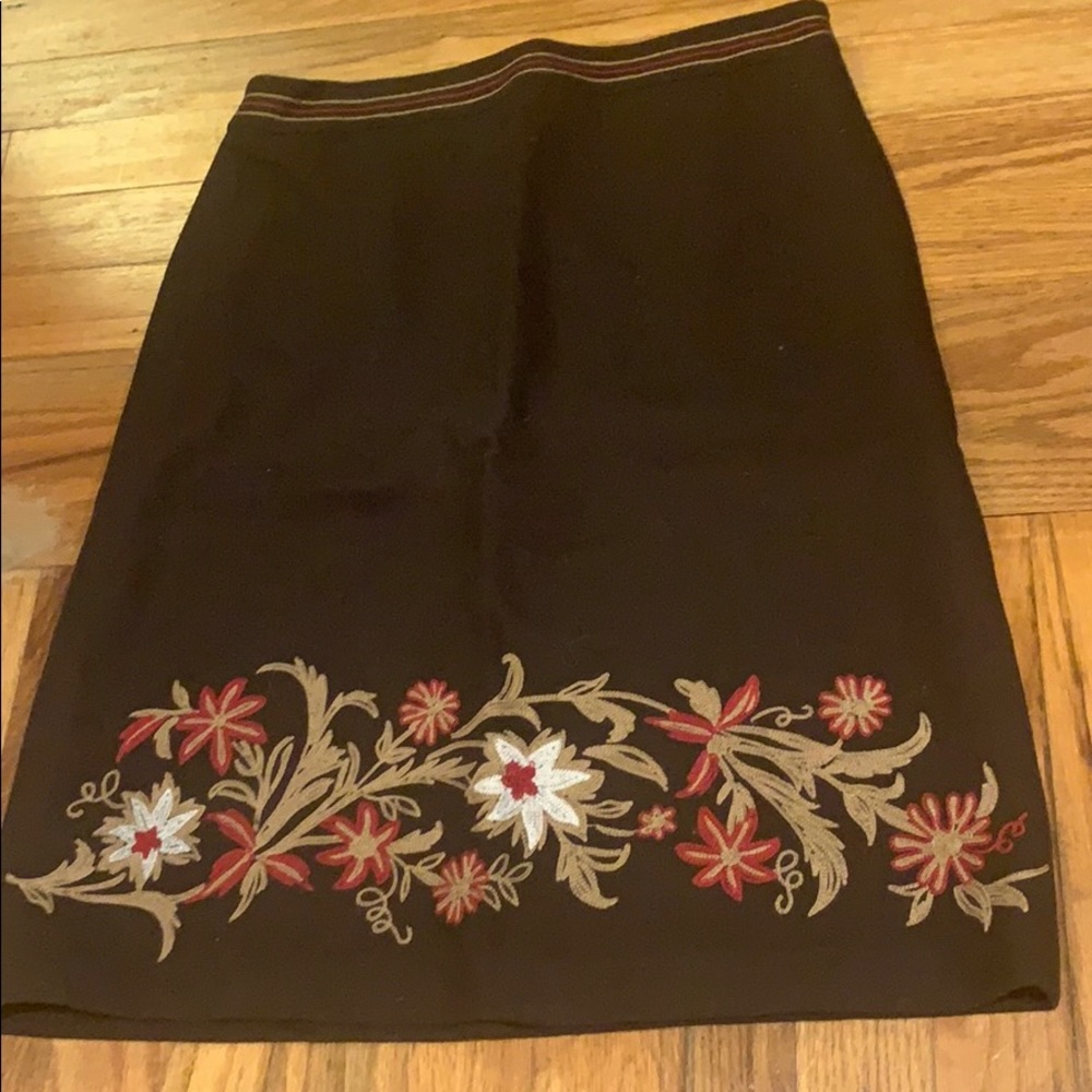 Loft felt skirt